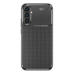 Forcell Samsung Galaxy A34 5G Shockproof Carbon Fiber Θήκη Σιλικόνης - Black