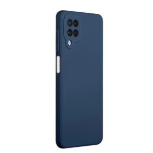 Forcell Samsung Galaxy A42 Soft Touch Θήκη Σιλικόνης - Blue