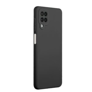 Forcell Samsung Galaxy A42 Soft Touch Θήκη Σιλικόνης - Black