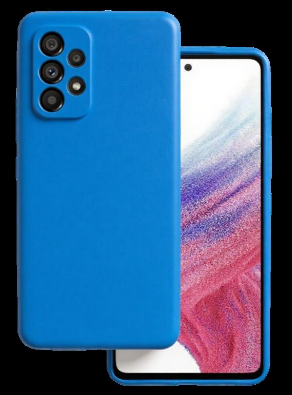 Forcell Samsung Galaxy A13 4G Soft Touch Θήκη Σιλικόνης - Bright Blue