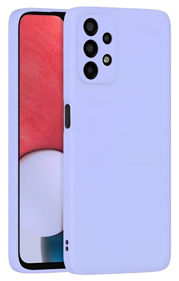 Forcell Samsung Galaxy A13 4G Soft Touch Θήκη Σιλικόνης - Blue Purple
