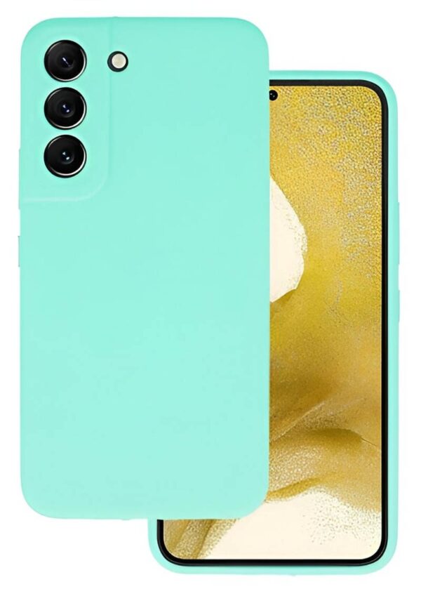 Forcell Samsung Galaxy S22 Plus 5G Soft Touch Θήκη Σιλικόνης - Mint
