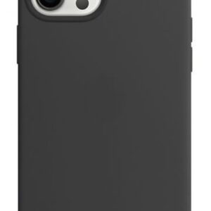 Forcell iPhone 12 Pro Max Soft Touch Θήκη Σιλικόνης - Black