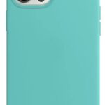 Forcell iPhone 12 Pro Max Soft Touch Θήκη Σιλικόνης - Mint