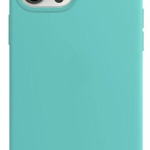 Forcell iPhone 12 Pro Max Soft Touch Θήκη Σιλικόνης - Mint