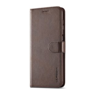 Samsung Galaxy A54 5G Θήκη Βιβλίο Καφέ LC.IMEEKE Calf Texture Phone Case Brown