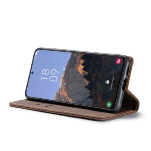 Samsung Galaxy S23 5G Θήκη Βιβλίο Καφέ CaseMe 013 Multifunctional Horizontal Flip Phone Case Coffee