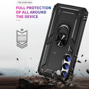 Samsung Galaxy S23 Plus 5G Θήκη Μαύρη Με Σταντ Shockproof TPU + PC Phone Case Black