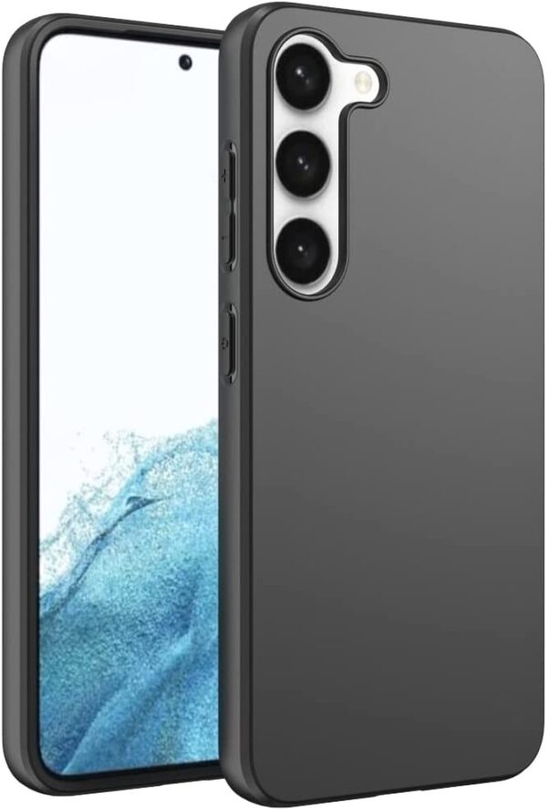 Samsung Galaxy S23 Plus 5G Θήκη Σιλικόνης Μαύρη TPU Phone Case Black