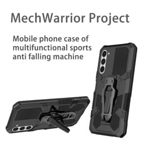 Samsung Galaxy S23 5G Θήκη Μαύρη Armor Warrior Shockproof PC + TPU Phone Case Black