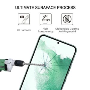 Samsung Galaxy S23 Plus 5G Προστατευτικό Τζαμάκι Μαύρο Full Glue Full Screen Tempered Glass Film Black