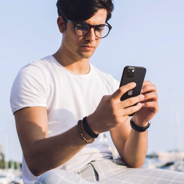 iPhone 14 / 14 Plus Αντιχαρακτικό Γυαλί για την Κάμερα 2 Τεμάχια Spigen Optik.TR Camera Protector Glass Black AGL05274