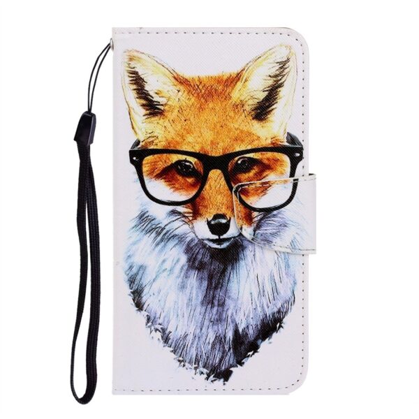 Xiaomi Redmi 10 / Redmi 10 2022 Θήκη Βιβλίο Colored Drawing Pattern Flip Case Fox