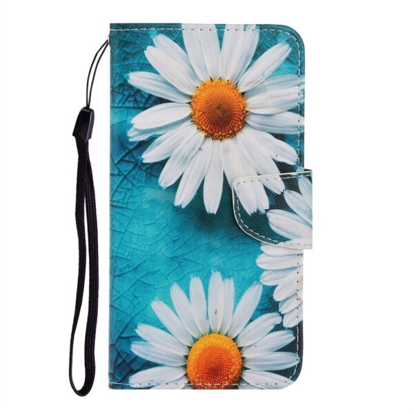 Xiaomi Redmi 10 / Redmi 10 2022 Θήκη Βιβλίο Colored Drawing Pattern Flip Case Chrysanthemum