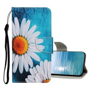 Xiaomi Redmi 10 / Redmi 10 2022 Θήκη Βιβλίο Colored Drawing Pattern Flip Case Daisy