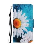 Xiaomi Redmi 10 / Redmi 10 2022 Θήκη Βιβλίο Colored Drawing Pattern Flip Case Daisy