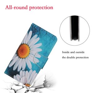 Xiaomi Redmi 10 / Redmi 10 2022 Θήκη Βιβλίο Colored Drawing Pattern Flip Case Daisy