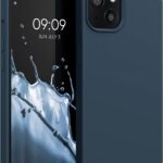 iPhone 14 Plus Θήκη Σιλικόνης Μπλε Soft Touch Silicone Rubber Soft Case Navy