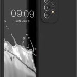 Samsung Galaxy A53 5G Θήκη Σιλικόνης Μαύρη Soft Touch Silicone Rubber Soft Case Black