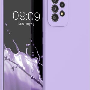 Samsung Galaxy A53 5G Θήκη Σιλικόνης Μωβ Soft Touch Silicone Rubber Soft Case Purple