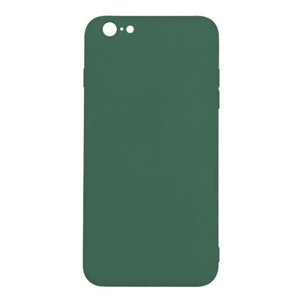 iPhone 6 Plus / 6s Plus Θήκη Σιλικόνης Πράσινη Soft Touch Silicone Rubber Soft Case Green