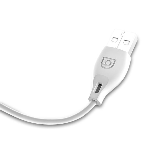 Dudao Regular USB to Lightning Cable 2.1A Λευκό 2m L4L