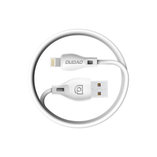 Dudao Regular USB to Lightning Cable 2.1A Λευκό 2m L4L