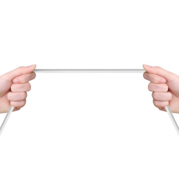 Dudao Regular USB to Lightning Cable 2.1A Λευκό 2m L4L