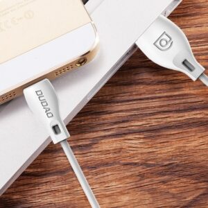 Dudao Regular USB to Lightning Cable 2.1A Λευκό 2m L4L