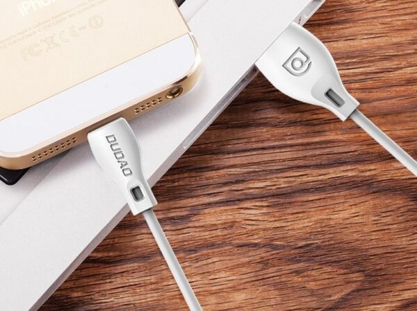 Dudao Regular USB to Lightning Cable 2.1A Λευκό 2m L4L
