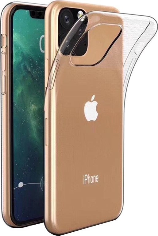 iPhone 11 Pro Θήκη Σιλικόνης Διάφανη TPU Silicone Case 1mm Transparent