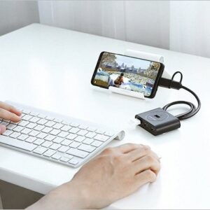 Ugreen USB 3.0 Hub 4 Θυρών με σύνδεση USB-A με καλώδιο 0.5m (20290)