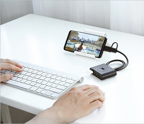 Ugreen USB 3.0 Hub 4 Θυρών με σύνδεση USB-A με καλώδιο 0.5m (20290)