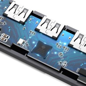 Ugreen CM219 USB 3.0 Hub 5 Θυρών με σύνδεση USB-C Γκρι (70336)