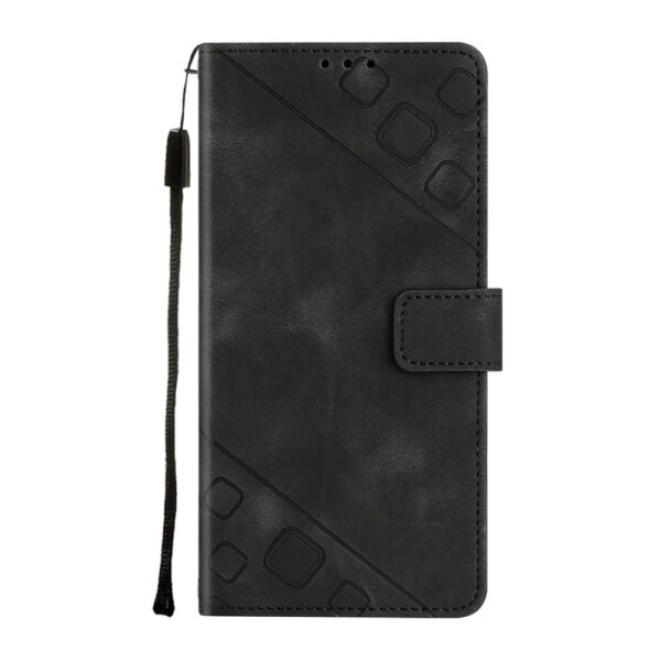 Xiaomi Poco M4 Pro 4G Θήκη Βιβλίο Μαύρο Skin-feel Embossed Phone Case Black