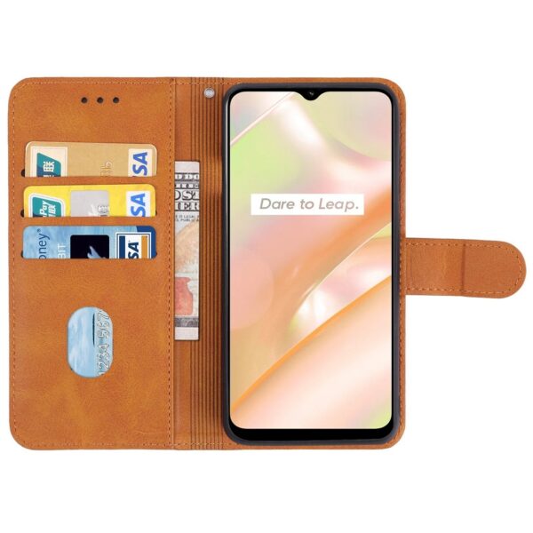 Realme C33 Θήκη Βιβλίο Καφέ Book Case Brown