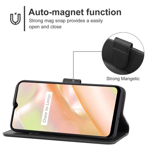 Realme C33 Θήκη Βιβλίο Μαύρο Book Case Black