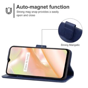 Realme C33 Θήκη Βιβλίο Μπλε Book Case Blue