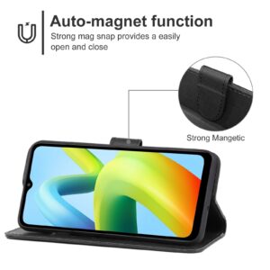 Xiaomi Redmi A1 Plus / A2 Plus Θήκη Βιβλίο Μαύρο Book Case Black