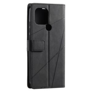Xiaomi Redmi A1 Plus / A2 Plus Θήκη Βιβλίο Μαύρο Skin Feel Splicing Phone Case Black