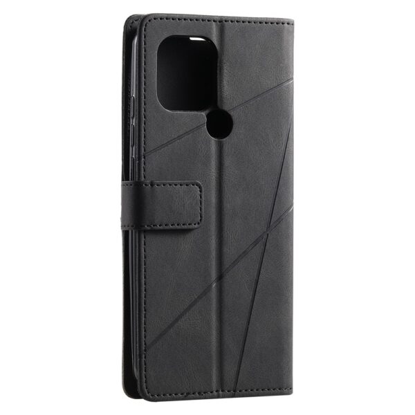 Xiaomi Redmi A1 Plus / A2 Plus Θήκη Βιβλίο Μαύρο Skin Feel Splicing Phone Case Black