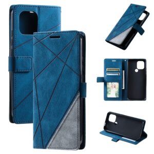 Xiaomi Redmi A1 Plus / A2 Plus Θήκη Βιβλίο Μπλε Skin Feel Splicing Phone Case Blue