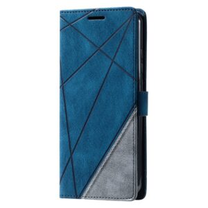 Xiaomi Redmi A1 Plus / A2 Plus Θήκη Βιβλίο Μπλε Skin Feel Splicing Phone Case Blue