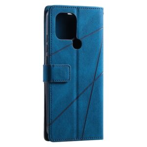 Xiaomi Redmi A1 Plus / A2 Plus Θήκη Βιβλίο Μπλε Skin Feel Splicing Phone Case Blue