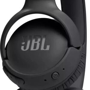 JBL Tune 520BT Ασύρματα Bluetooth On Ear Ακουστικά με 57 ώρες Λειτουργίας Μαύρα JBLT520BTBLKEU
