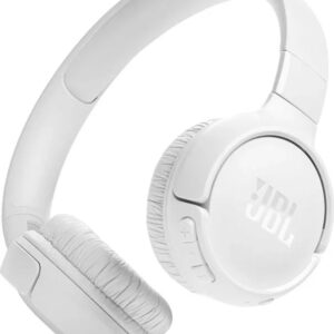 JBL Tune 520BT Ασύρματα Bluetooth On Ear Ακουστικά με 57 ώρες Λειτουργίας Λευκά JBLT520BTWHTEU