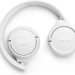 JBL Tune 520BT Ασύρματα Bluetooth On Ear Ακουστικά με 57 ώρες Λειτουργίας Λευκά JBLT520BTWHTEU