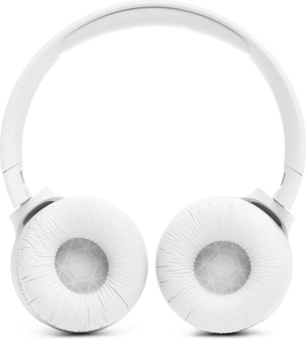 JBL Tune 520BT Ασύρματα Bluetooth On Ear Ακουστικά με 57 ώρες Λειτουργίας Λευκά JBLT520BTWHTEU