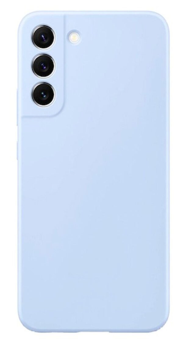 Forcell Samsung Galaxy S22 Plus 5G Soft Touch Θήκη Σιλικόνης - Light Blue