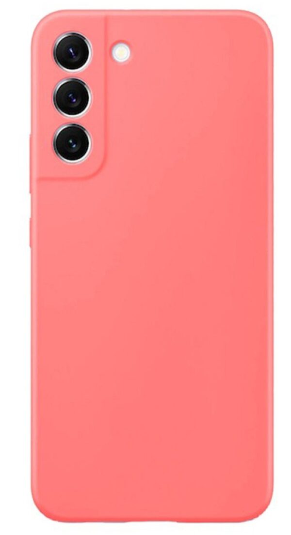 Forcell Samsung Galaxy S22 Plus 5G Soft Touch Θήκη Σιλικόνης - Coral